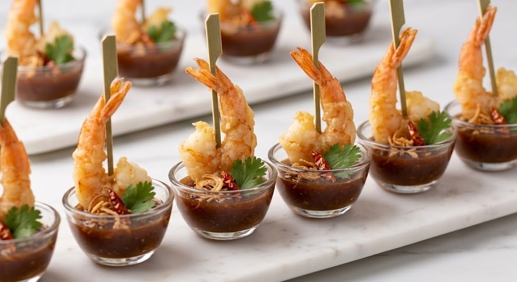 Crispy Prawn with Tamarind Sauce